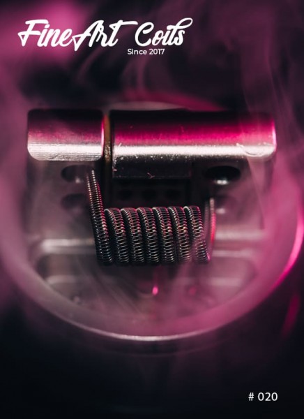 Handmade Coil Brunhilde #020 Half Staggered Fused Clapton